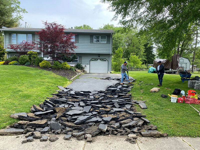 Cornerstone Black Top Driveway Installation, New Jersey