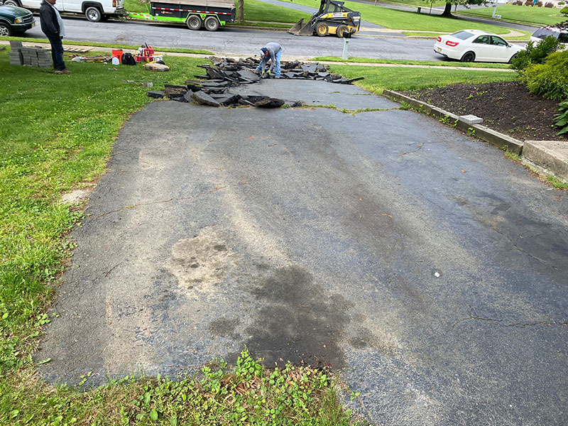 Cornerstone Black Top Driveway Installation, New Jersey