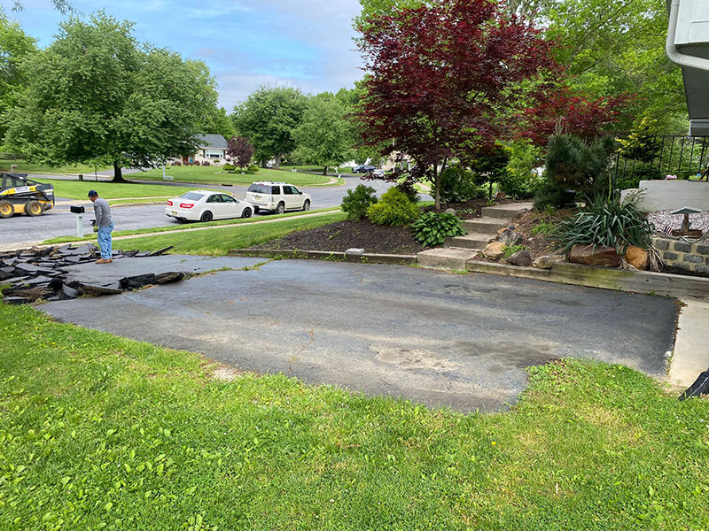 Cornerstone Black Top Driveway Installation, New Jersey