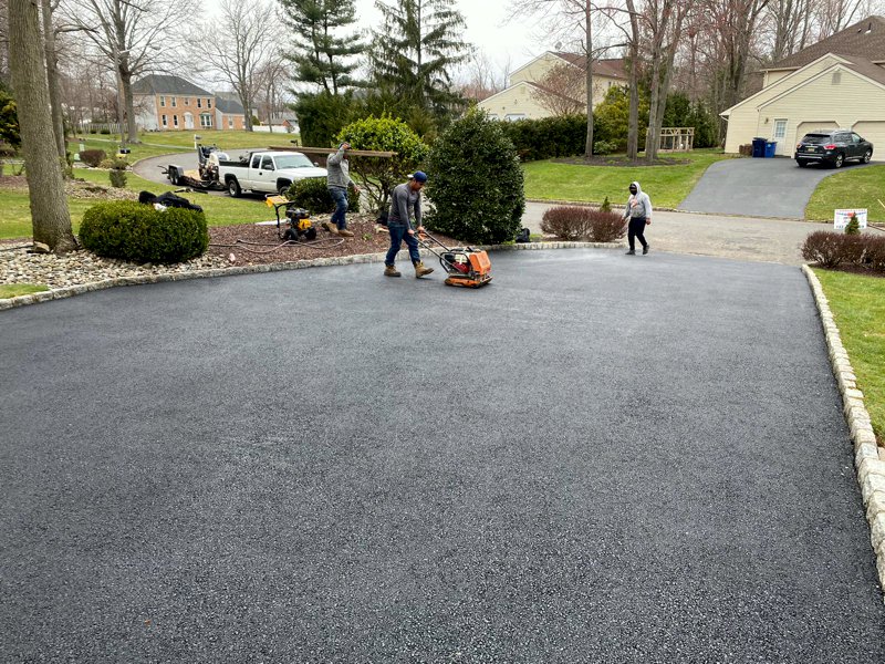 Cornerstone Black Top Driveway Installation, New Jersey